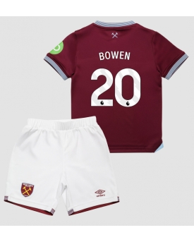 Billige Fotballdrakt West Ham United Jarrod Bowen #20 Replika Hjemmedraktsett Barn 2025-26 Kortermet (med bukser)